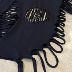 画像6: 【Wiz&Witch】"DIRTY BEAUTIFUL" BONE TEE / BLACK / OS (6)