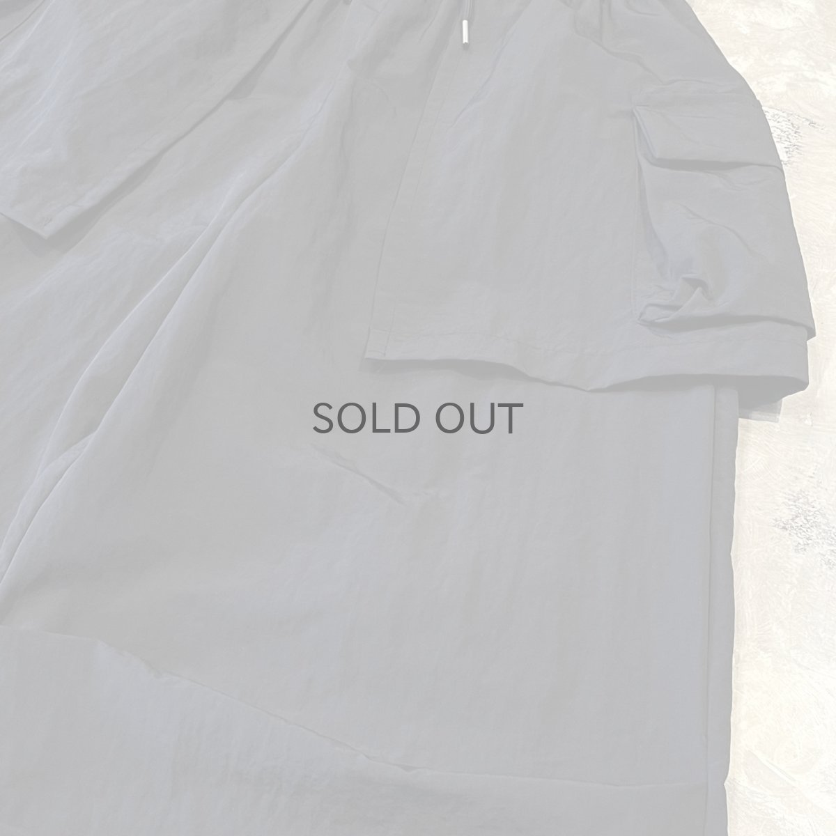 画像4: 【WONDERGROUND】LAYERED COLOR APRON PANTS / BLACK / OS (4)