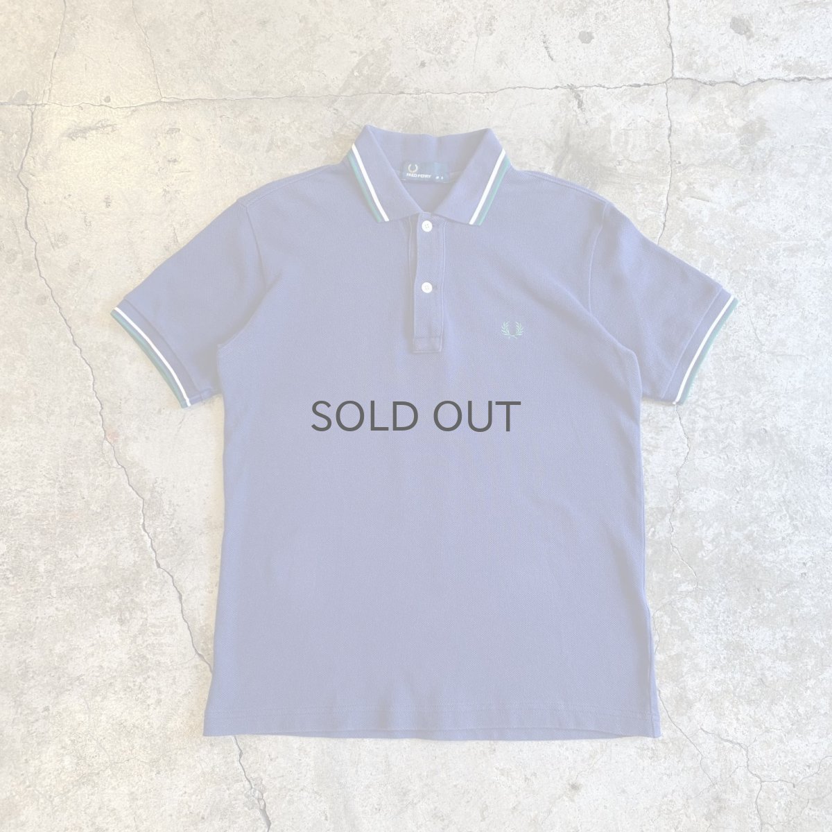 画像1: 【FRED PERRY】 TIP LINE DESIGN S/S POLO SHIRT / Ladies S (1)