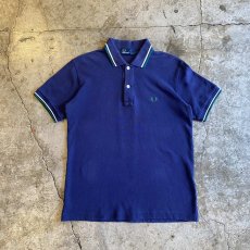 画像1: 【FRED PERRY】 TIP LINE DESIGN S/S POLO SHIRT / Ladies S (1)