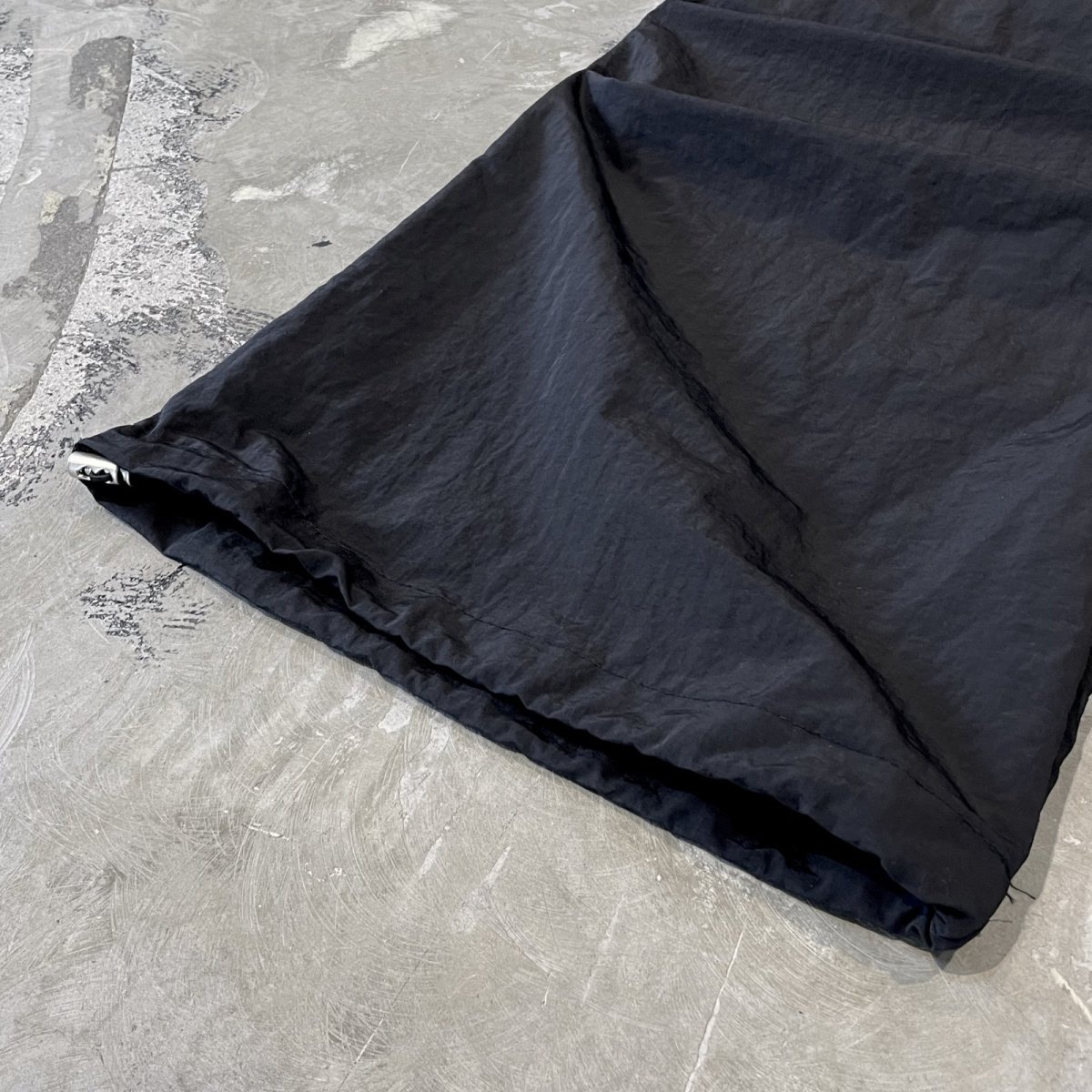 画像8: 【WONDERGROUND】LAYERED COLOR APRON PANTS / BLACK / OS (8)