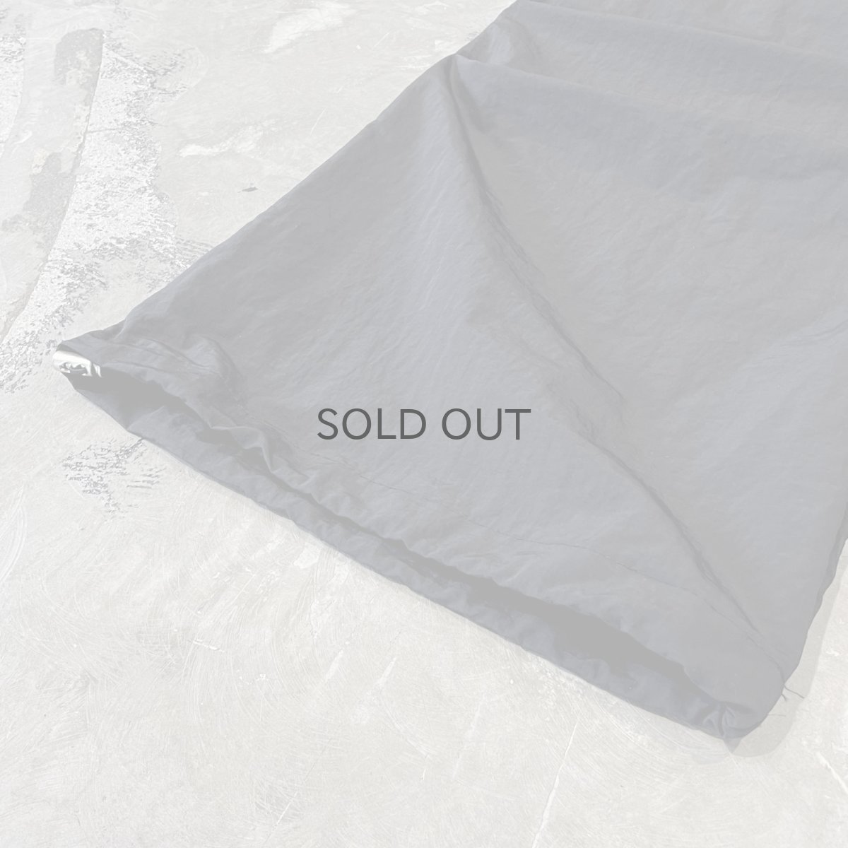 画像8: 【WONDERGROUND】LAYERED COLOR APRON PANTS / BLACK / OS (8)