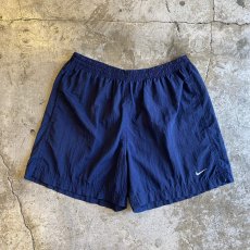 画像1: 【NIKE】NAVY COLOR RUNNING SPORTS SHORT PANTS / FREE~W37 (1)