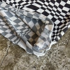 画像5: MONOCHROME CHECKER PATTERN TULLE S/S TOPS / Ladies M (5)