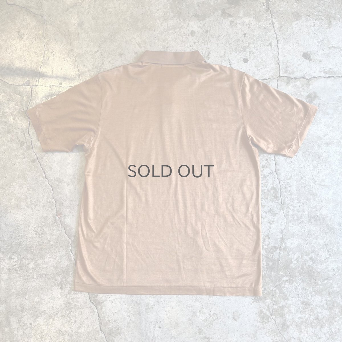 画像2: 【BALENCIAGA】 BROWN LUSTER COLOR LOGO EMBROIDERY DESIGN S/S POLO SHIRT / Ladies M (2)