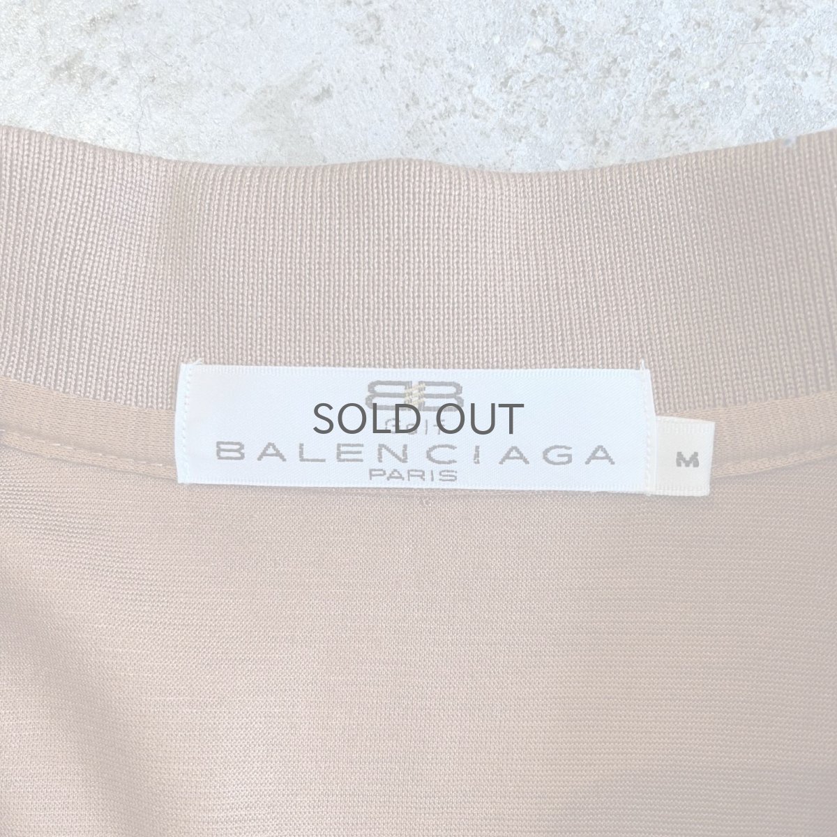 画像10: 【BALENCIAGA】 BROWN LUSTER COLOR LOGO EMBROIDERY DESIGN S/S POLO SHIRT / Ladies M (10)