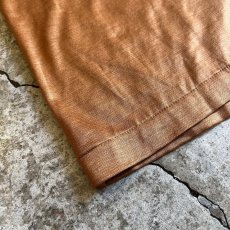画像3: 【BALENCIAGA】 BROWN LUSTER COLOR LOGO EMBROIDERY DESIGN S/S POLO SHIRT / Ladies M (3)