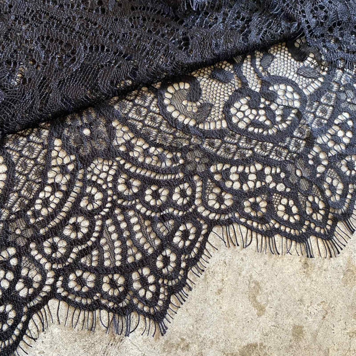 画像11: FLORAL PATTERN MESH LACE DESIGN BLOUSE / Ladies M (11)