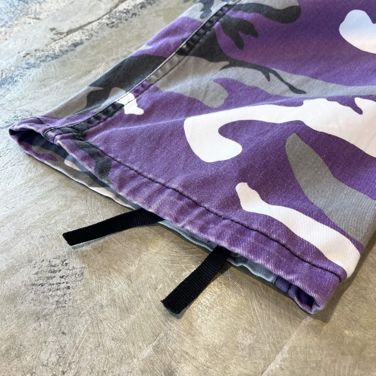 画像8: PURPLE MIX CAMOUFLAGE PATTERN CARGO PANTS / W30~W34 (8)