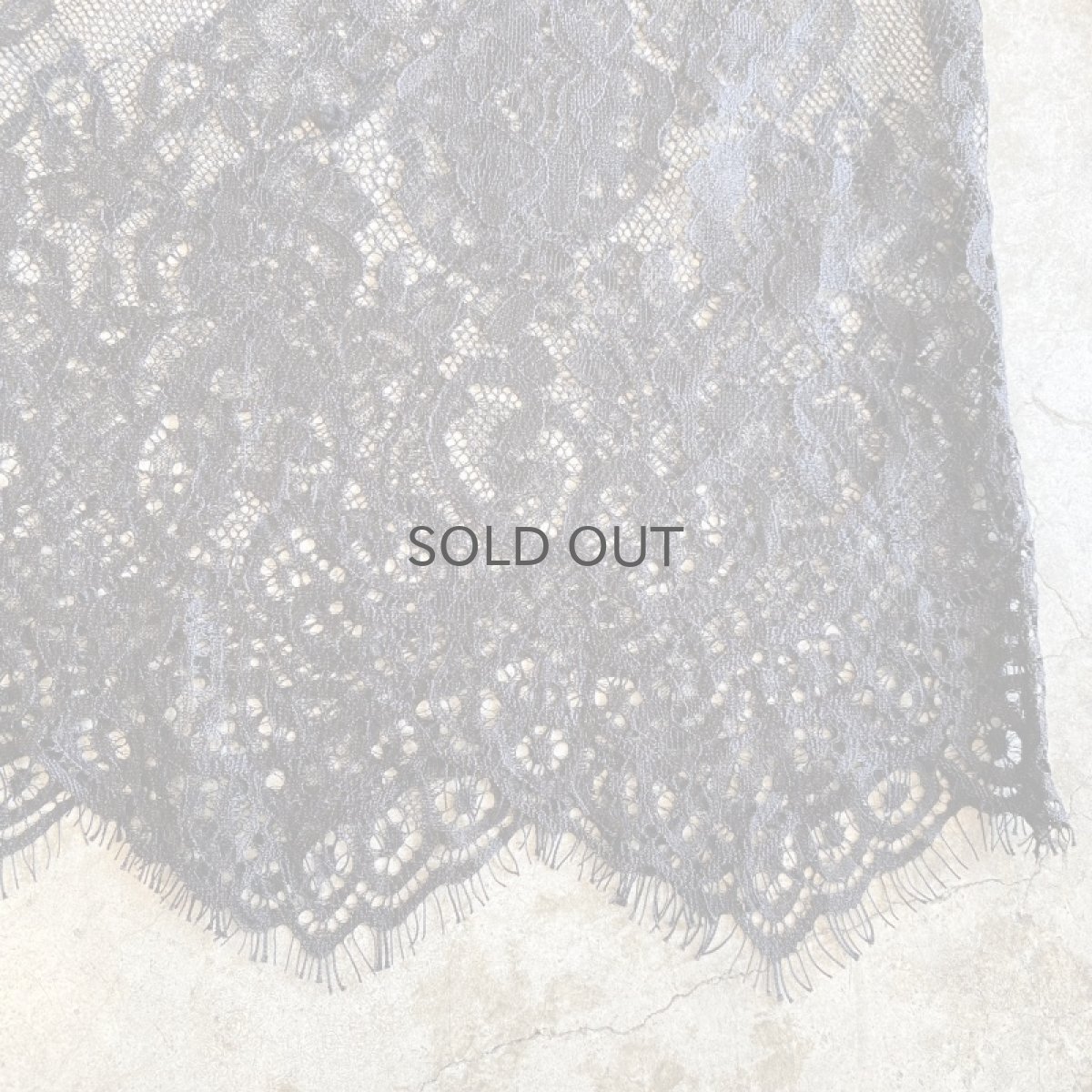 画像9: FLORAL PATTERN MESH LACE DESIGN BLOUSE / Ladies M (9)