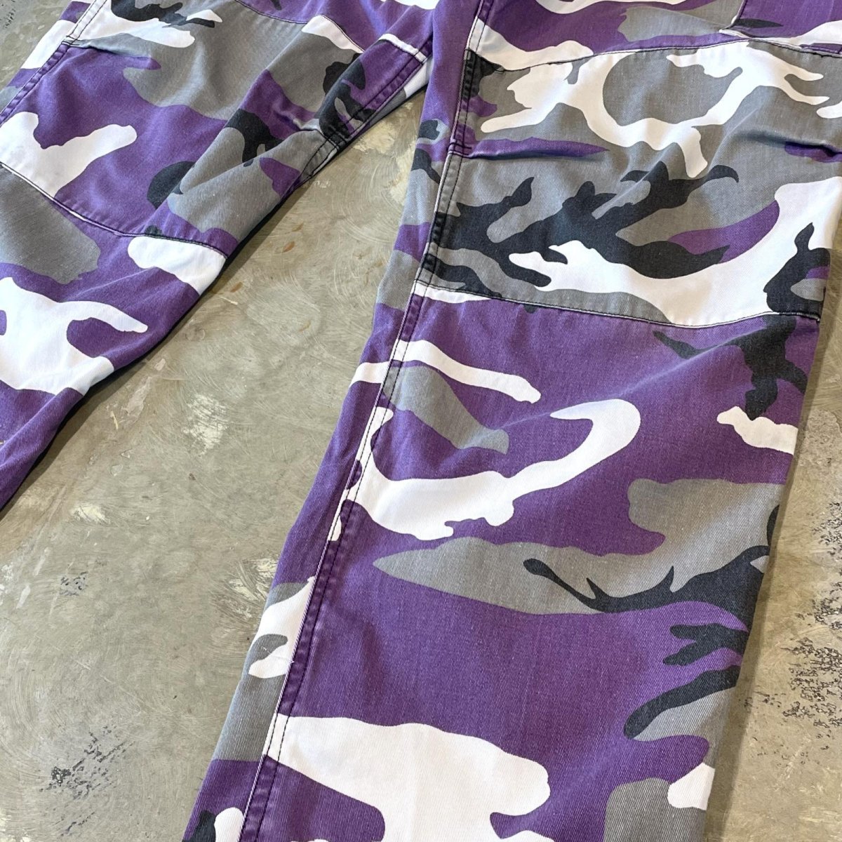 画像6: PURPLE MIX CAMOUFLAGE PATTERN CARGO PANTS / W30~W34 (6)
