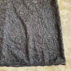 画像6: ALL OVER PATTERN BLACK COLOR LINGERIE CAMISOLE / Ladies S~M (6)