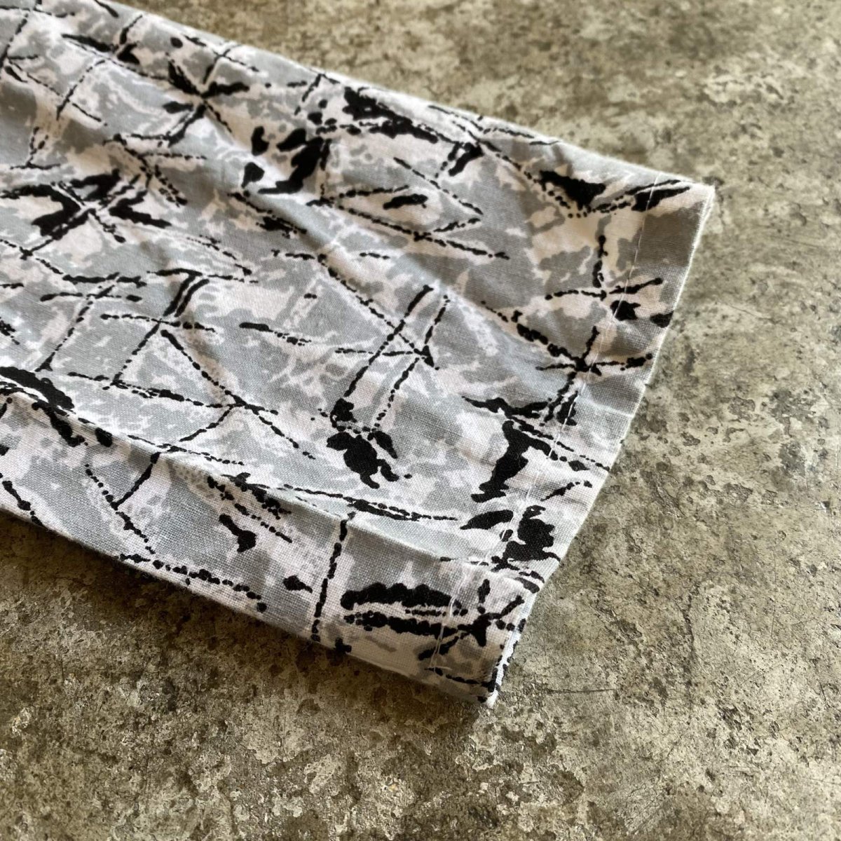 画像7: ART ALL OVER PATTERN DESIGN TAYLOR JACKET / Ladies M / MADE IN USA (7)