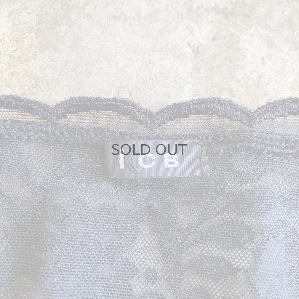 画像13: ALL OVER PATTERN BLACK COLOR LINGERIE CAMISOLE / Ladies S~M (13)