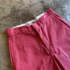 画像3: 【Dickies】PINK COLOR DESIGN WORK HALF PANTS / W30 (3)