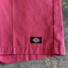 画像5: 【Dickies】PINK COLOR DESIGN WORK HALF PANTS / W30 (5)