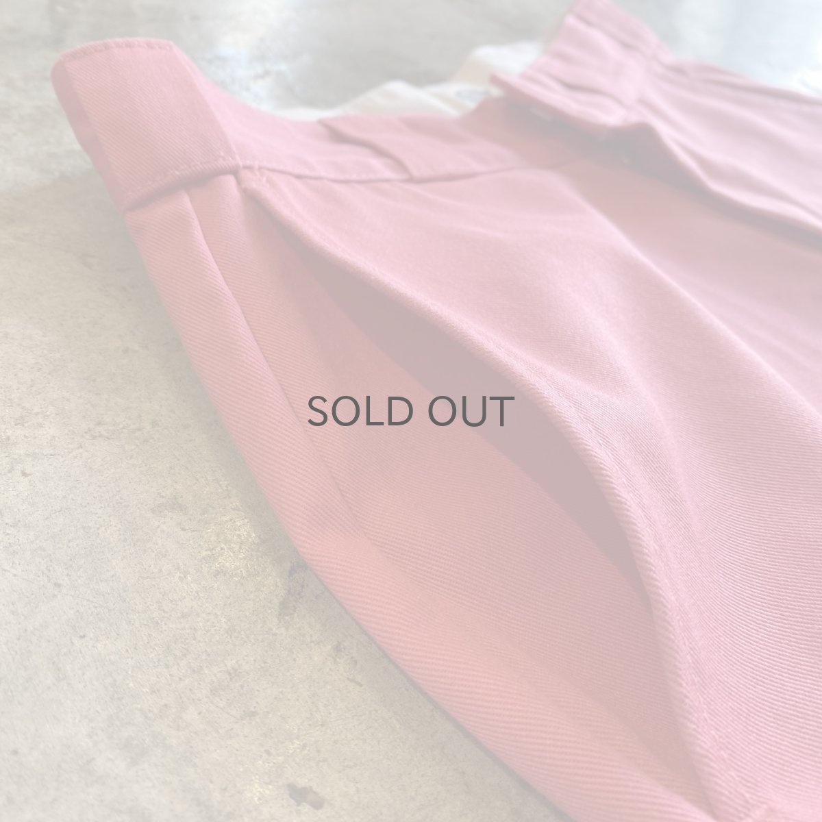 画像9: 【Dickies】PINK COLOR DESIGN WORK HALF PANTS / W30 (9)