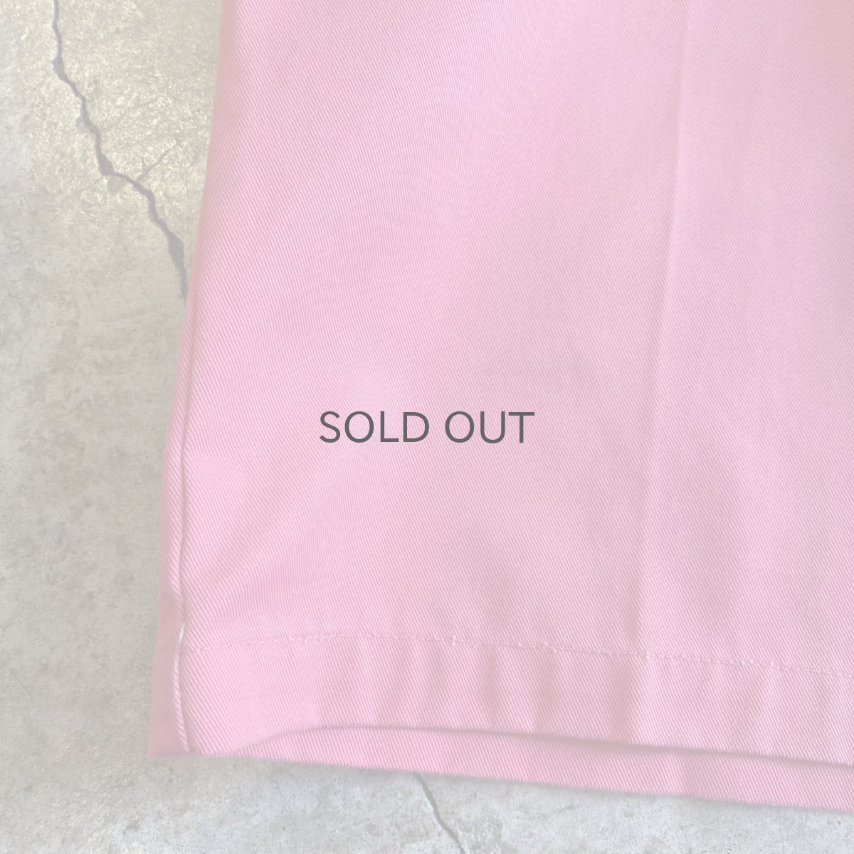 画像6: 【Dickies】PINK COLOR DESIGN WORK HALF PANTS / W30 (6)