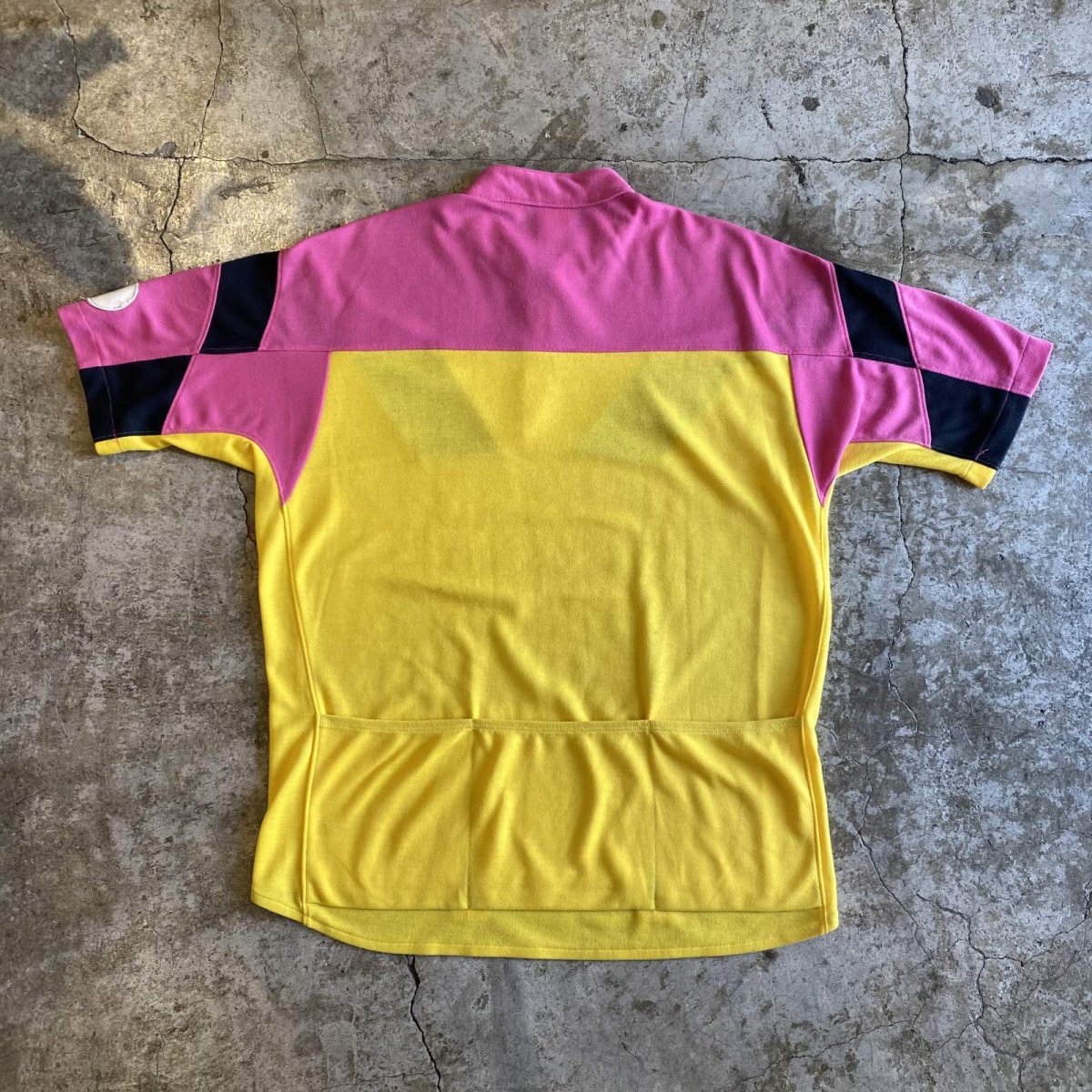 画像2: 80's【NIKE】COLOR HALF ZIP CYCLING S/S TEE / Ladies L (2)