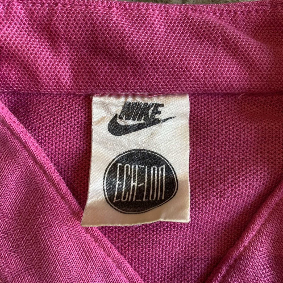 画像12: 80's【NIKE】COLOR HALF ZIP CYCLING S/S TEE / Ladies L (12)