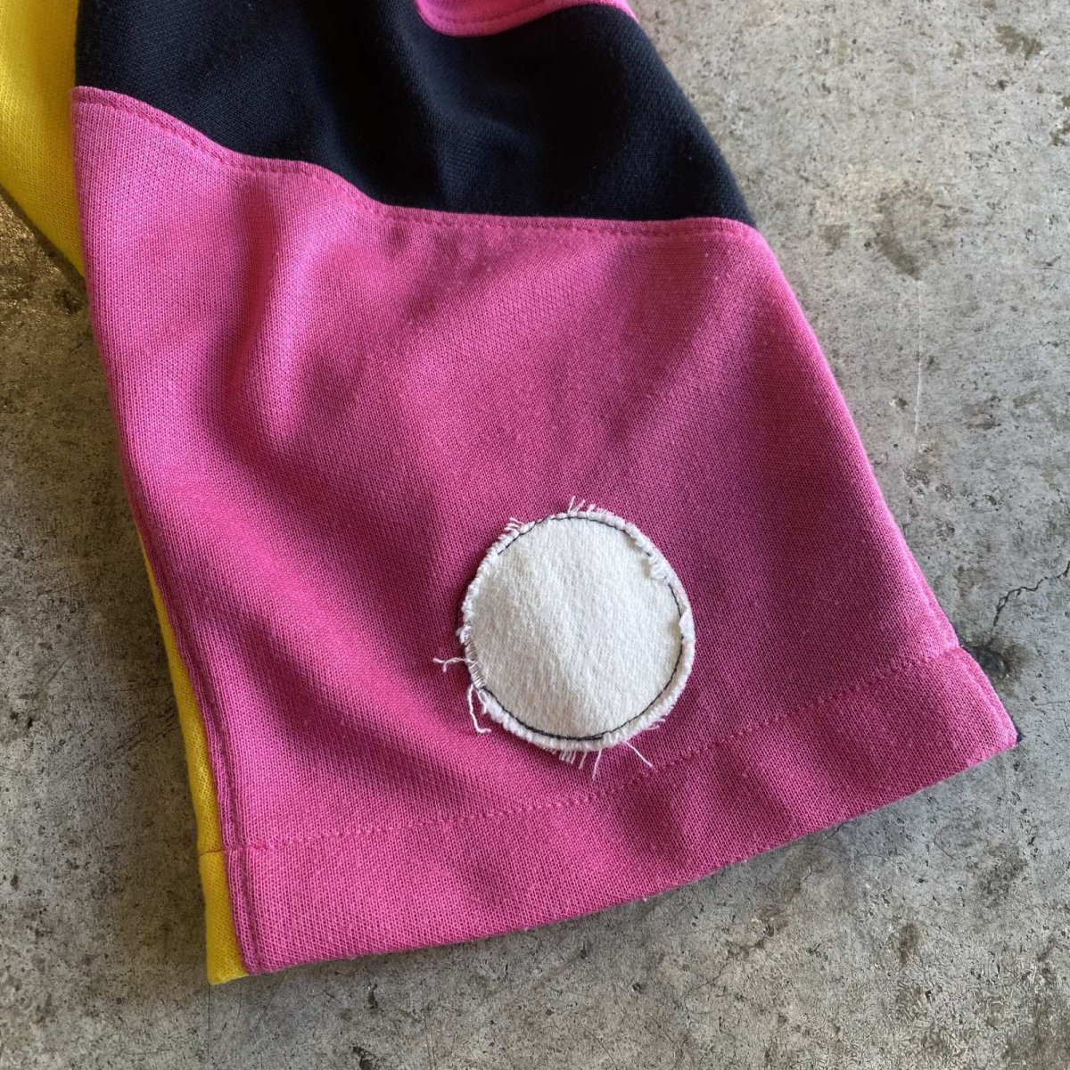 画像7: 80's【NIKE】COLOR HALF ZIP CYCLING S/S TEE / Ladies L (7)