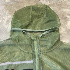 画像10: MULTI POCKET HALF ZIP MESH ANORAK PARKA  / Mens L (10)