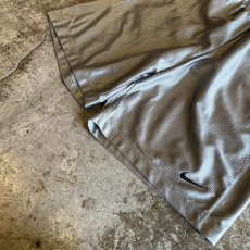 画像4: 【NIKE】SILVER COLOR BASKETBALL SPORTS HALF PANTS / ~W34(M) (4)