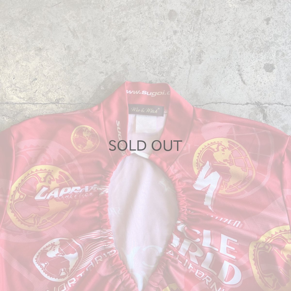 画像10: 【Wiz&Witch】"WEIRD" DRAW CODE SPORTY TOPS / OS (10)