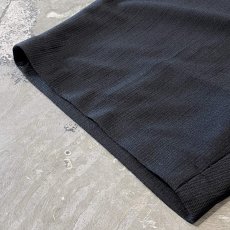 画像7: BLACK COLOR WESTERN HALF SLACKS / W31 (7)