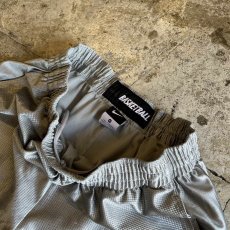画像9: 【NIKE】SILVER COLOR BASKETBALL SPORTS HALF PANTS / ~W34(M) (9)