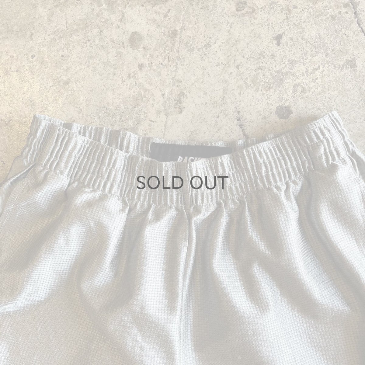 画像6: 【NIKE】SILVER COLOR BASKETBALL SPORTS HALF PANTS / ~W34(M) (6)