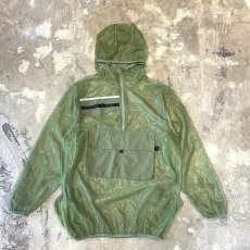 画像1: MULTI POCKET HALF ZIP MESH ANORAK PARKA  / Mens L (1)