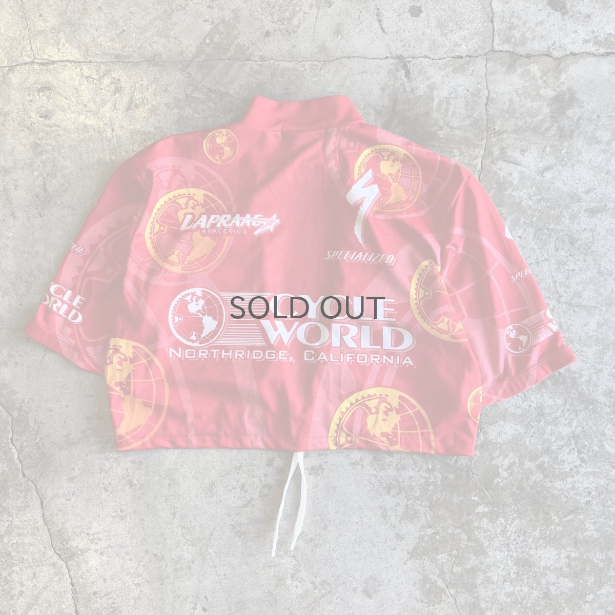 画像2: 【Wiz&Witch】"WEIRD" DRAW CODE SPORTY TOPS / OS (2)