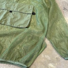 画像6: MULTI POCKET HALF ZIP MESH ANORAK PARKA  / Mens L (6)