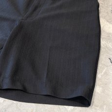 画像6: BLACK COLOR WESTERN HALF SLACKS / W31 (6)