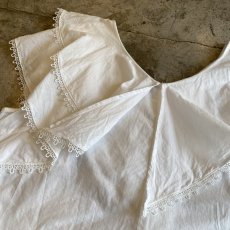 画像9: TIERED FRILL DESIGN N/S SHIRT TOPS / Ladies M (9)