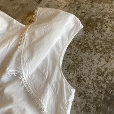 画像10: TIERED FRILL DESIGN N/S SHIRT TOPS / Ladies M (10)
