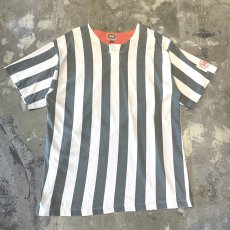 画像1: 90's【BANANA REPUBLIC】STRIPE PATTERN PULLOVER S/S TOPS / Mens L(XL) (1)