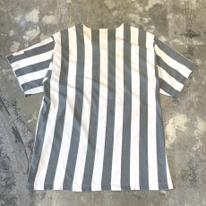 画像2: 90's【BANANA REPUBLIC】STRIPE PATTERN PULLOVER S/S TOPS / Mens L(XL) (2)