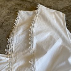 画像6: TIERED FRILL DESIGN N/S SHIRT TOPS / Ladies M (6)