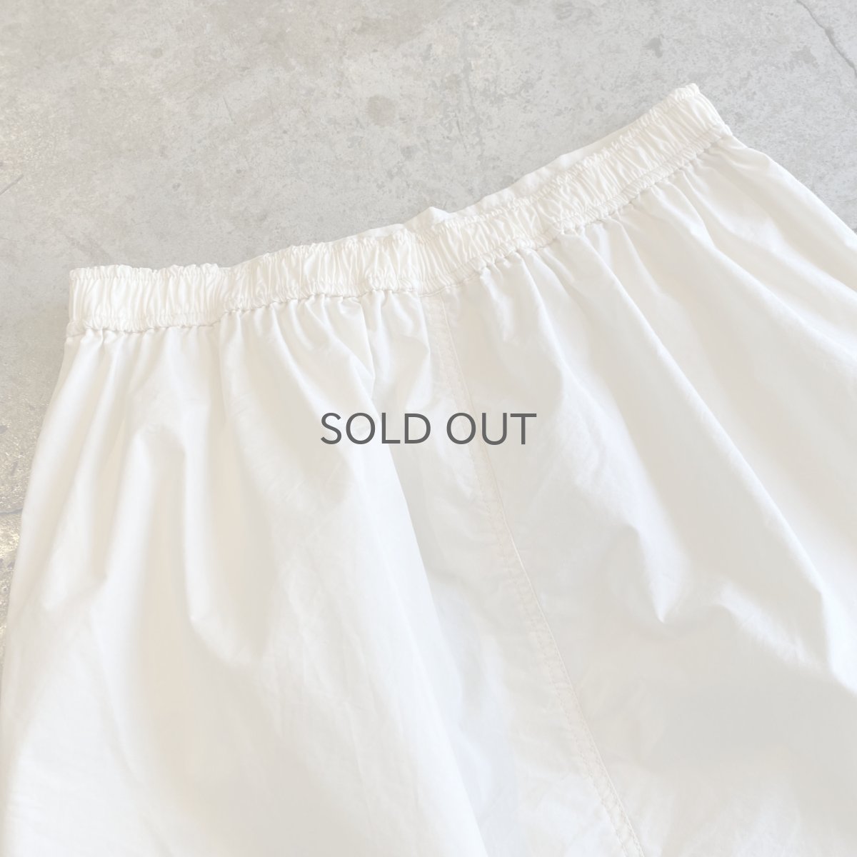 画像9: BACK SLIT NYLON CARGO DESIGN SKIRT / FREE~W30 (9)