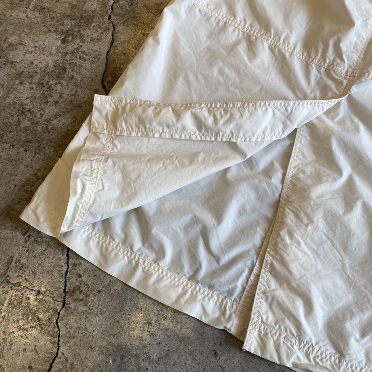 画像8: BACK SLIT NYLON CARGO DESIGN SKIRT / FREE~W30 (8)