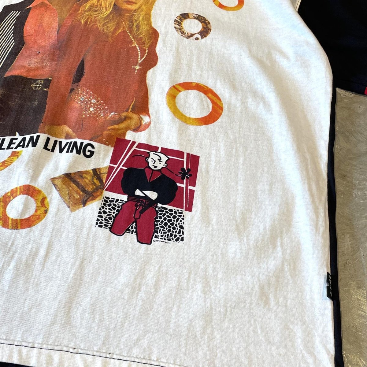 画像6: FRONT PRINTED COLOR SWITCHED S/S TEE / Mens XL (6)