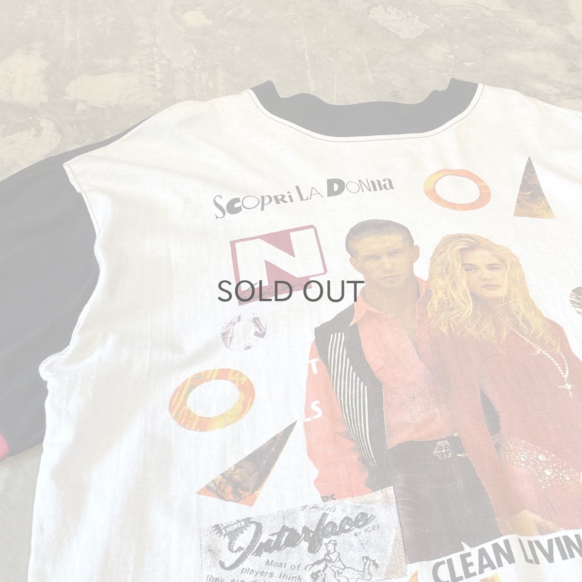 画像3: FRONT PRINTED COLOR SWITCHED S/S TEE / Mens XL (3)