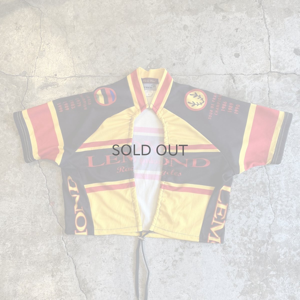 画像3: 【Wiz&Witch】"WEIRD" DRAW CODE SPORTY TOPS / OS (3)