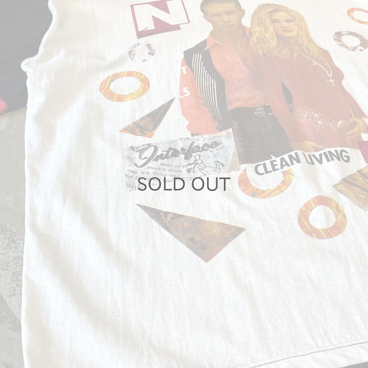 画像5: FRONT PRINTED COLOR SWITCHED S/S TEE / Mens XL (5)