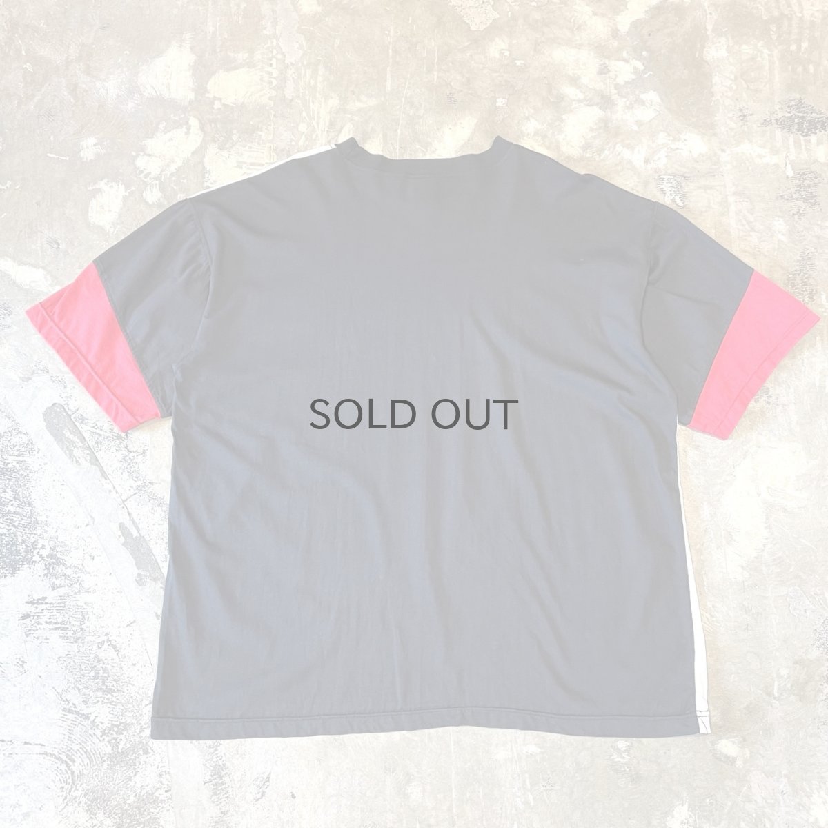 画像2: FRONT PRINTED COLOR SWITCHED S/S TEE / Mens XL (2)