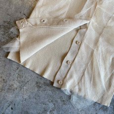 画像8: DECORATION FRILL DESIGN TULLE N/S VEST / Ladies S (8)