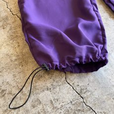 画像6: DRAW CORD PURPLE COLOR DESIGN CARGO PANTS / FREE~W37 (6)