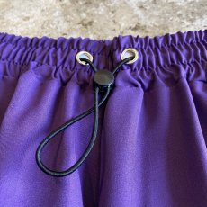 画像4: DRAW CORD PURPLE COLOR DESIGN CARGO PANTS / FREE~W37 (4)